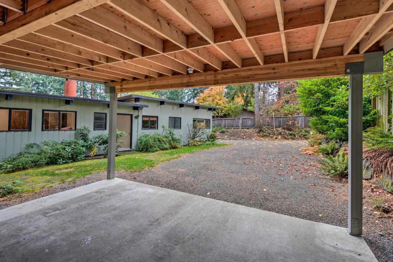 הוילה Mercer Island Updated 1970S Island Bungalow, 8 Miles To Seattle! מראה חיצוני תמונה